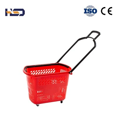 Toczący się kosz na zakupy